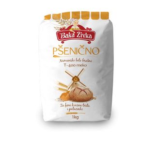 Brasno T400 Baka Zivka 1Kg