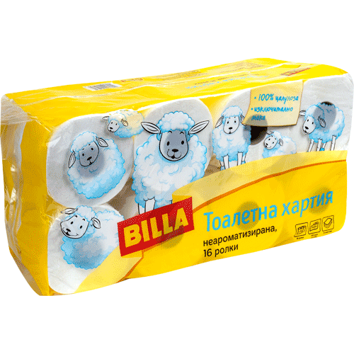 Billa Тоалетна хартия 3 пласта в опаковка