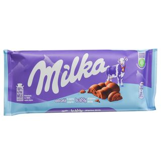 Milka, Ciocolata aerata cu lapte 90g (ID 94033)