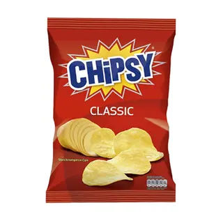 Čips Plain Salted 140G Chipsy