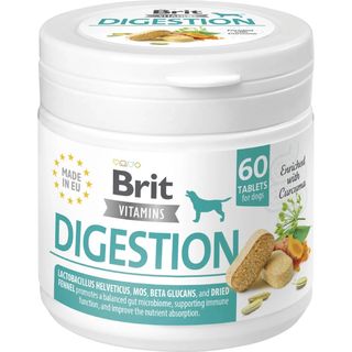 Recompensa functionala pentru caini Brit Vitamins Digestion 120g 60tab