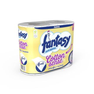 FANTASY toalet papir cotton sense četvoroslojni 4 KOM | 8007091003660