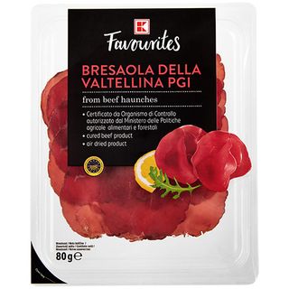 K-Favourites Бресаола 80 гр / 00085354