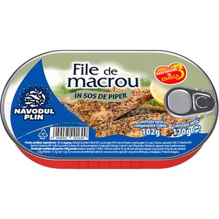 Navodul Plin File Macrou Sos Piper 170G