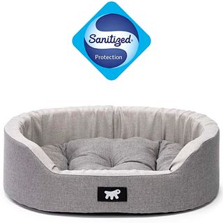 Culcus pentru caini si pisici Ferplast Dandy Sanitized Grey 55 x 41 x 15cm