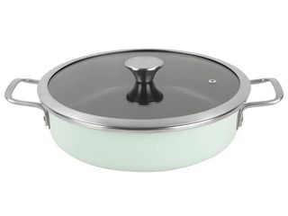 Tava rotunda cu capac Delimano Nordic Mint 28 cm