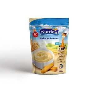 NUTRINO BEZMLEČNA KAŠA SA KEKSOM 200G -31711