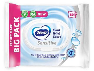 Zewa Sensitive Hartie Igienica Umeda 80 Foi
