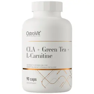 Ostrovit - CLA + зелен чай + L-карнитин - 90 капачки