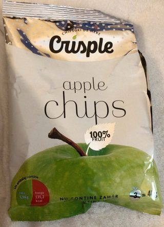 CRISPLE Cipsuri de mere verzi 40g