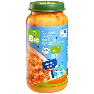 K-Bio пюре зеленчуци, ориз, пуешко 250г 12м+ / 20615078