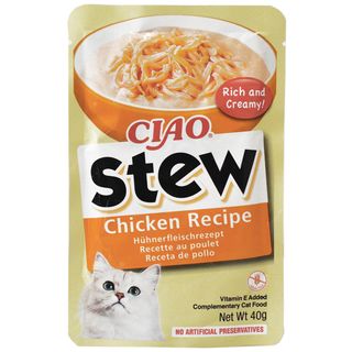 Inaba, Hrana umeda pentru pisici, stew cu pui 40g (ID 69424)