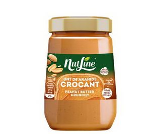 NUTLINE Unt de arahide crocant 340g
