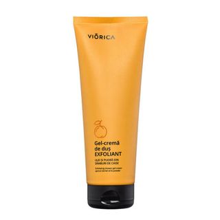 Gel-Crema De Dus Exfoliant Viorica 250 ml (B)