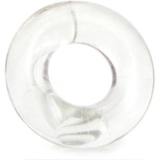Clear Color Smooth Stretchy Cock Ring LUX14071