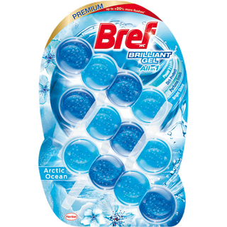Bref Brilliant Gel Arctic Ocean Тоалетно блокче 3x42гр 1 БР / 38942157