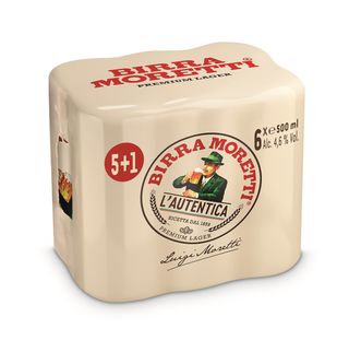 Bere Lager Blonda Birra Moretti Doza 6x0.5L