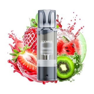Cartus IceWave E1 Pod Strawberry Burst 2ml 20mg [1 Bucata]