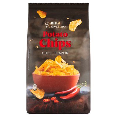 Billa Premium Чипс с люти чушки 100 ГР
