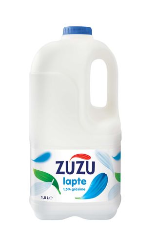 Zuzu Lapte semidegresat 1,5%, 1,8 l