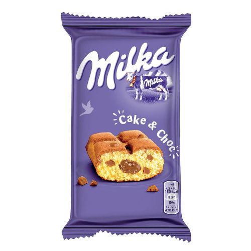 Milka Бисквита кейк и шоколад