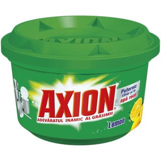 Axion, Detergent pasta pentru spalat vase cu parfum de lamaie 400g (ID 12497)