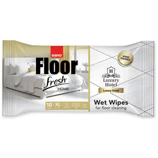 Servetele umede pentru pardoseli, Sano Floor Fresh Home Luxury Hotel, 10 bucati