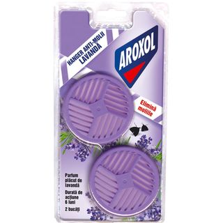 Aroxol, Hanger antimolii cu lavanda 2 bucati (ID 90499)