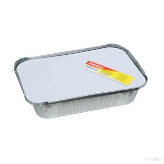 PROSTAND Caserola aluminiu cu capac 24*14*8cm 3buc