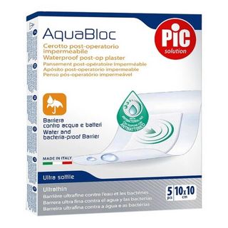PIC AQUABLOC SAMOLEPLJIVE KOMPRESE 10X10CM A5 -245091