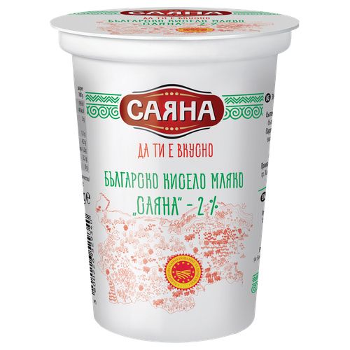 Мляко Кисело Саяна ЗНП 2%