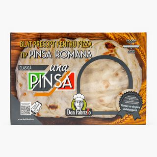 Don Fabrizio, Blat de pizza tip Pinsa Romana 19x29cm, 200g
