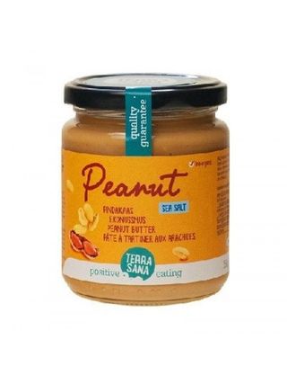 TERRASANA organic puter kikiriki slani 250 GR | 8713576100006