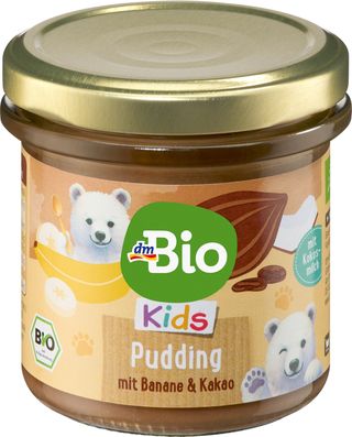 dmBio Kids budinca cacao banana ECO 135g