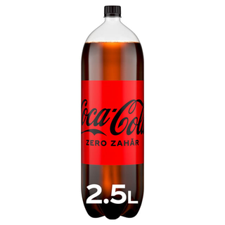 Bautura carbogazoasa Coca-Cola Zero Zahar, 2.5 l