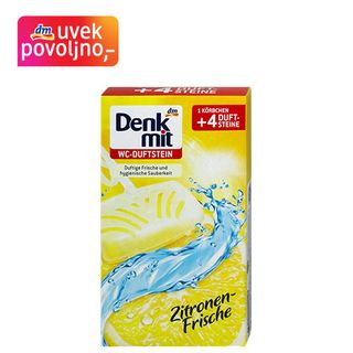 Denkmit wc uložak - kamen miris limuna, 4kom