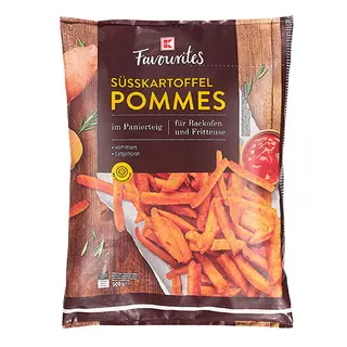 K-Favorites Сладки картофи замразени 500г