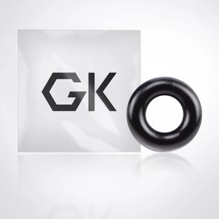 Donut Ring Black LUX20014