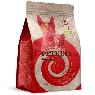 Hrana uscata pentru pisici Petkult Cat Probiotics Kitten&Mother Fresh Miel 400g