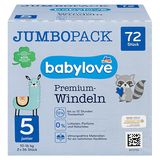 babylove UMBOPACK Premium pelene junior, veličina 5 (10-16 kg), 72 kom