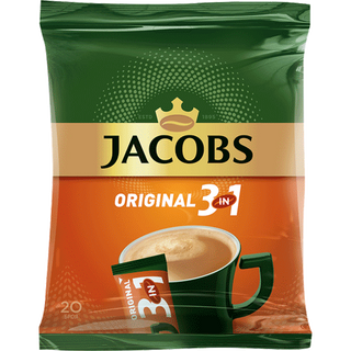 Jacobs 20x18 Разтворима напитка 3в1 360 ГР / 38931024