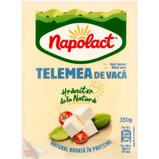 Napolact, Telemea cu gust domol din lapte de vaca 350g (ID 90031)