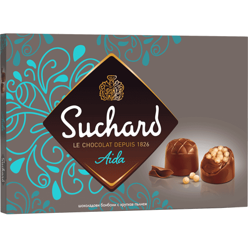 Suchard Шоколадова бонбониера Aida