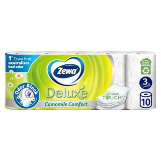 Hartie igienica Zewa Deluxe Camomile comfort 3 straturi 10 role 