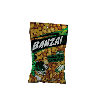 Mix Duo Crunch BANZAI arahide si porumb 60 g