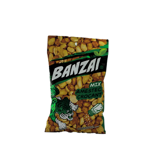 Mix Duo Crunch BANZAI arahide si porumb 60 g