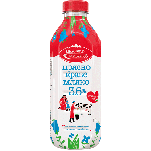 Маджаров Прясно мляко 3,6%