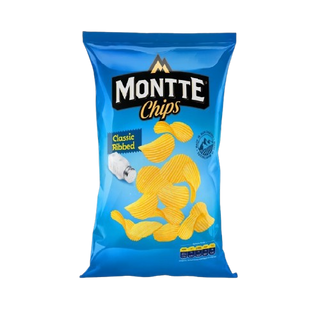 Čips Montte Classic Ribbed 140g