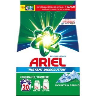Ariel, Detergent pudra Mountain Spring, 20 spalari 1.5kg (ID 35651)