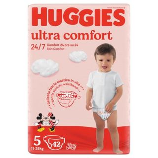 Huggies Ultra Comfort Scutece Jumbo 5 (11-25 kg) 42 Unisex